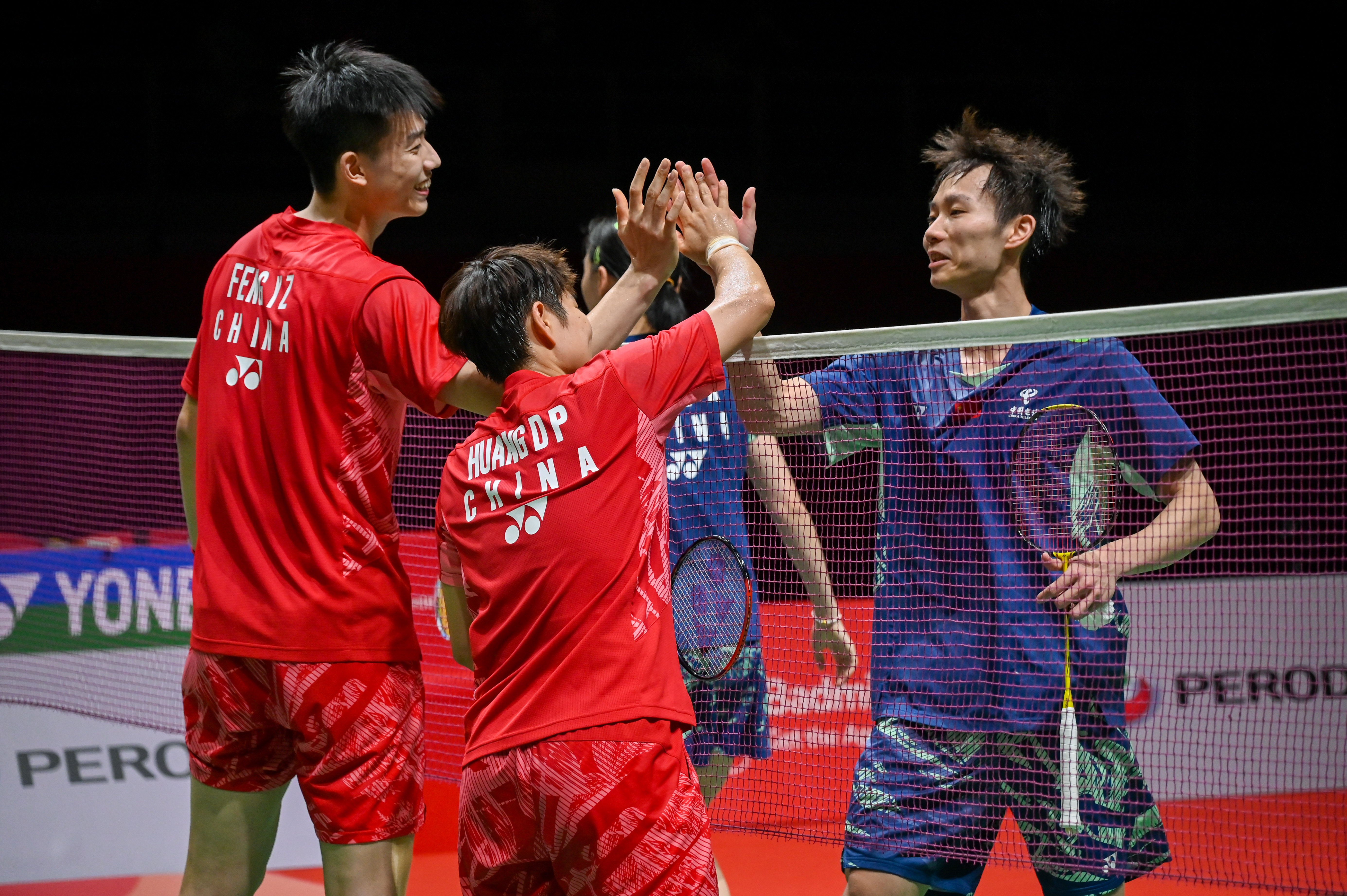 包含中国羽毛球队力克马来西亚羽毛球队，马琳爆发神勇的词条